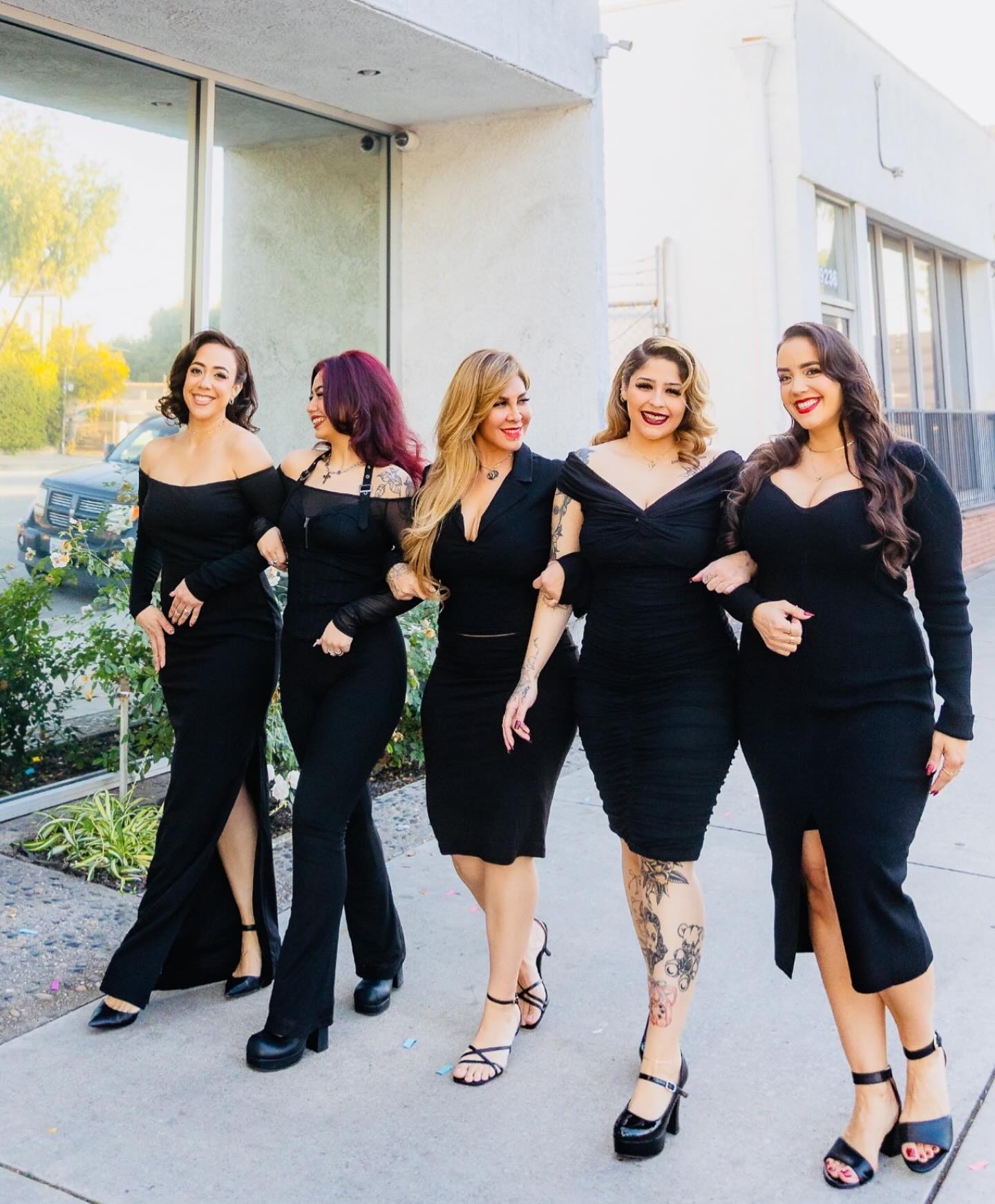 The Wax Queen team outside the Rosemead boutique